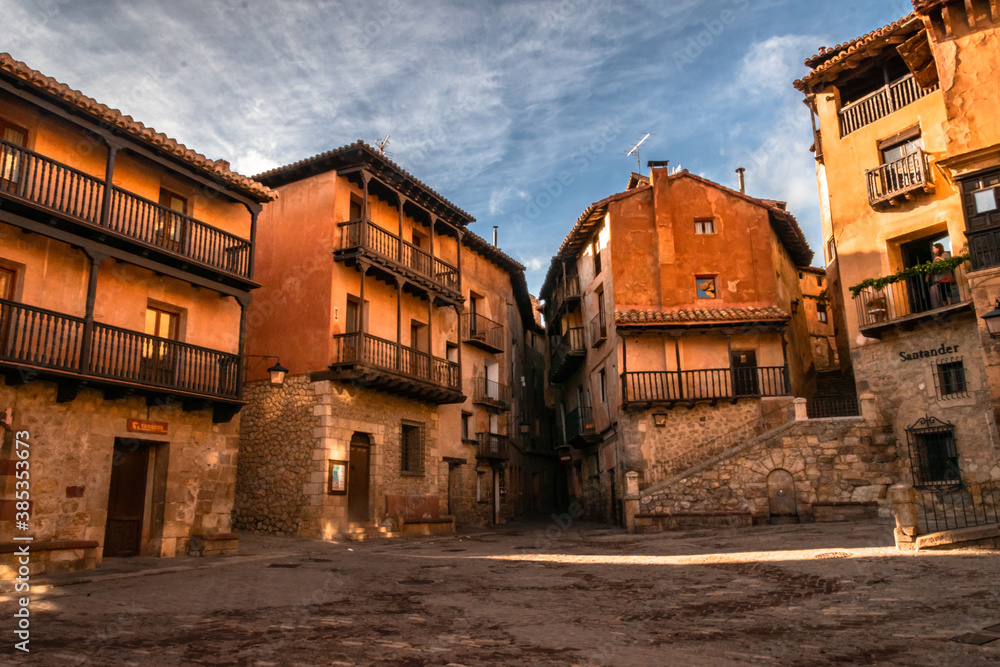 Plaza de Albarracín (Teruel-España)