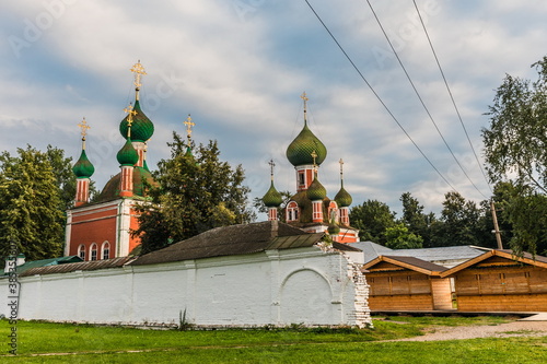 
historical center of Pereslavl-Zalessky, Russia. One of the oldest in the country and a tourist center of the Golden Ring.