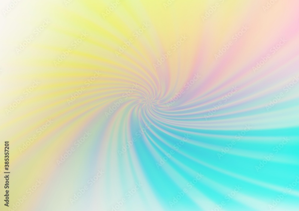 Light Blue, Yellow vector blur pattern. Light Blue, Yellow vector blur pattern.