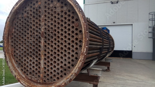 old industrial steam boiler recovery