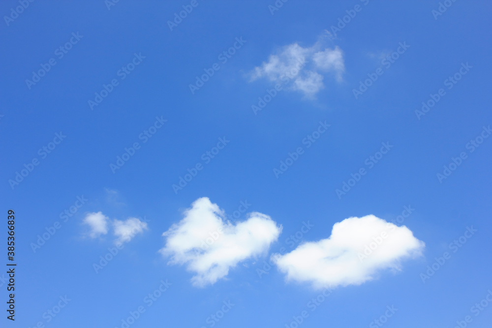 青空と白い雲 青空と白い雲