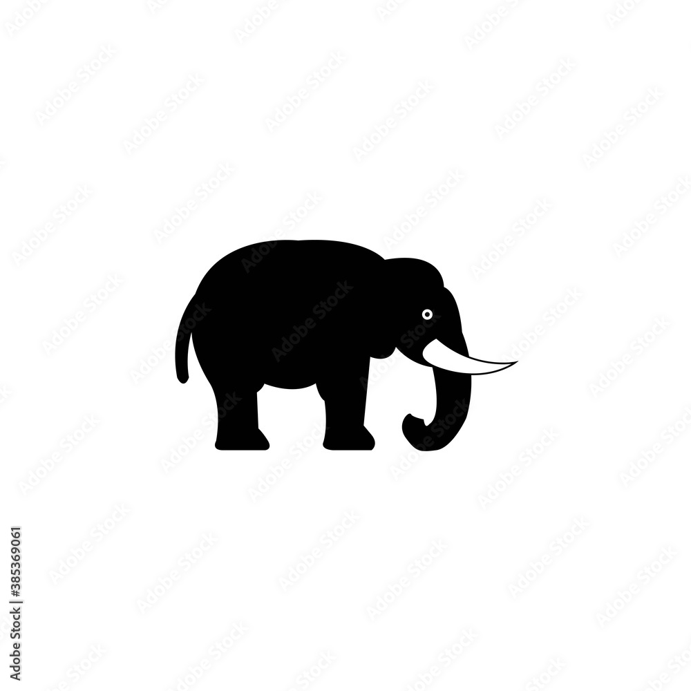 elephant logo icon vector elephant logo icon vector