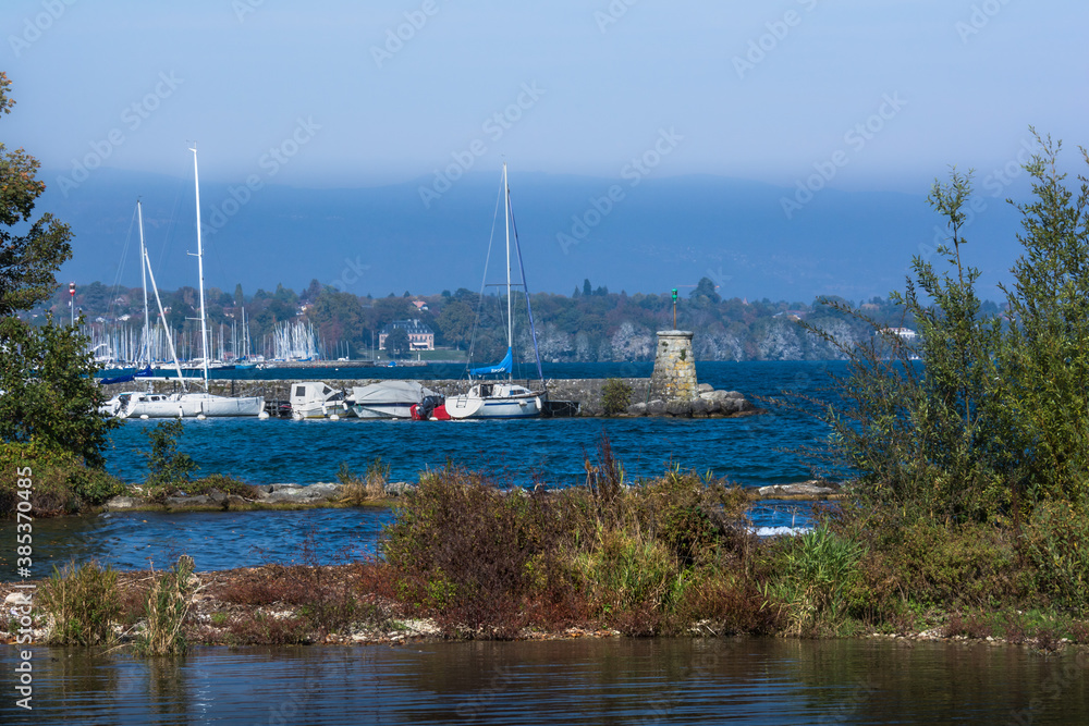 Fototapeta premium vieux port de Versoix