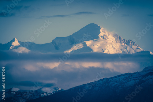 le Mont-Blanc depuis Chambésy