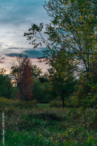 autumn in the mountains