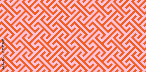 Ethnic vector geometric seamless pattern. Colorful stylish texture.
