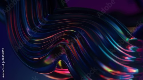 Fluid colorful shapes, animated background (ID: 385381252)