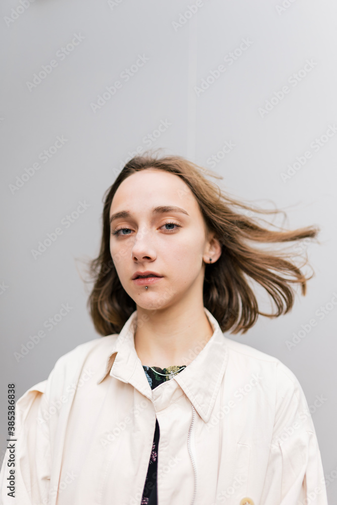 Portrait Of A Beautiful Young Woman Portrait Of A Beautiful Young Woman