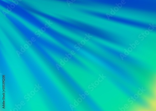 Light Blue, Green vector abstract template.