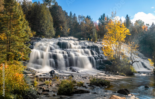 Scenic Bond falls near Paulding in Michigan upper Peninsula