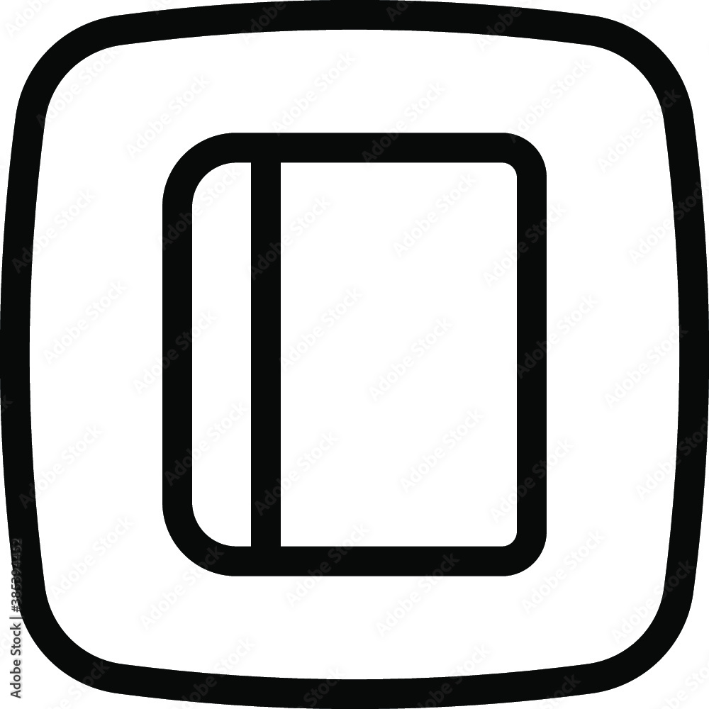 user interface icon line style icon. vector illustration. vector icon