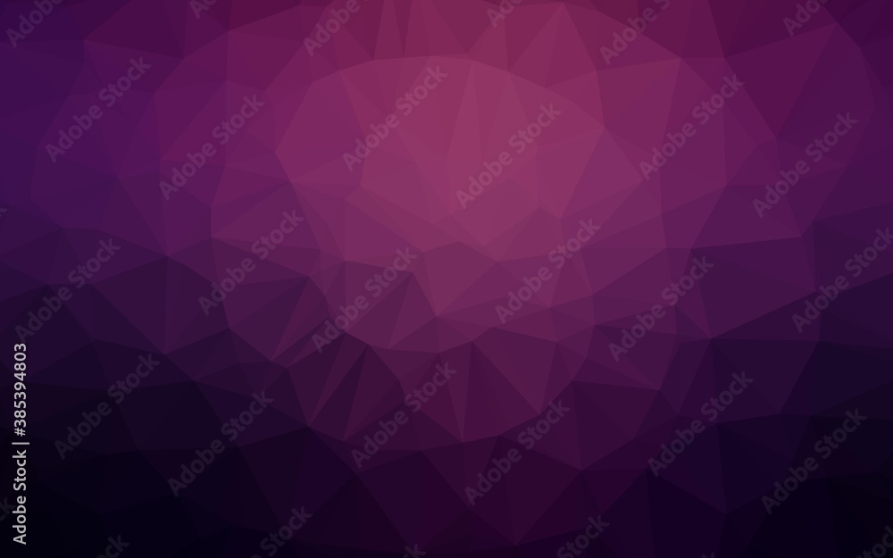 Dark Pink vector abstract mosaic background. Dark Pink vector abstract mosaic background.