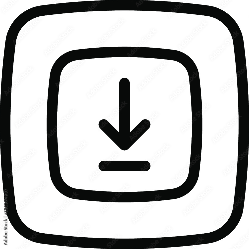 user interface icon line style icon. vector illustration. vector icon