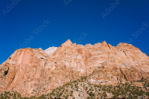 Winter in Zion National Park, Utah