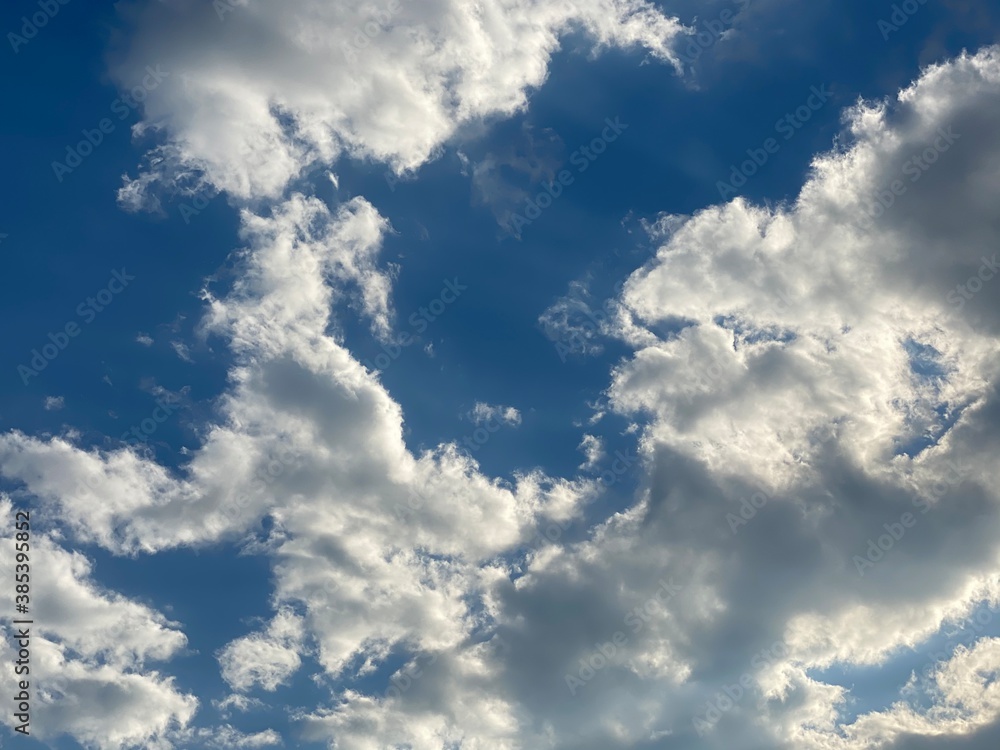 Fototapeta premium blue sky with clouds