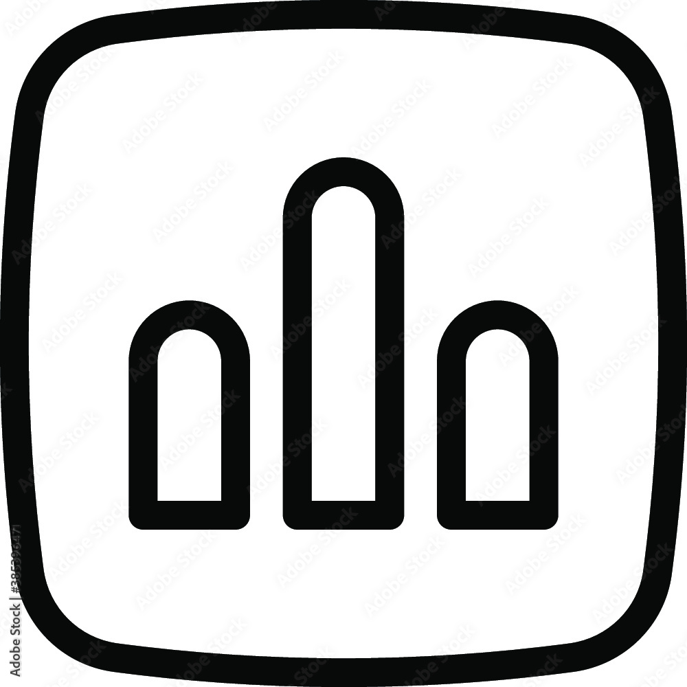 user interface icon line style icon. vector illustration. vector icon