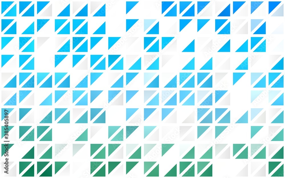 Light Blue, Green vector seamless layout with lines, triangles. Light Blue, Green vector seamless layout with lines, triangles.