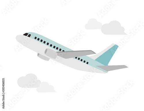 飛行機のベクターイラスト
