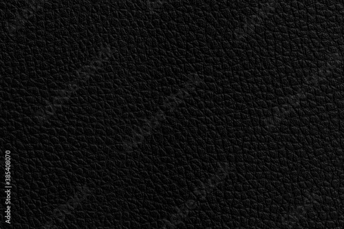 Black leather texture background © natrot