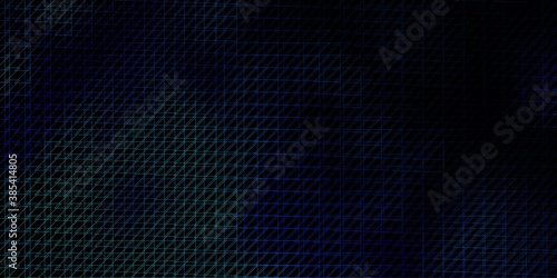 Dark BLUE vector layout with lines. Colorful gradient illustration with abstract flat lines. Pattern for websites, landing pages.