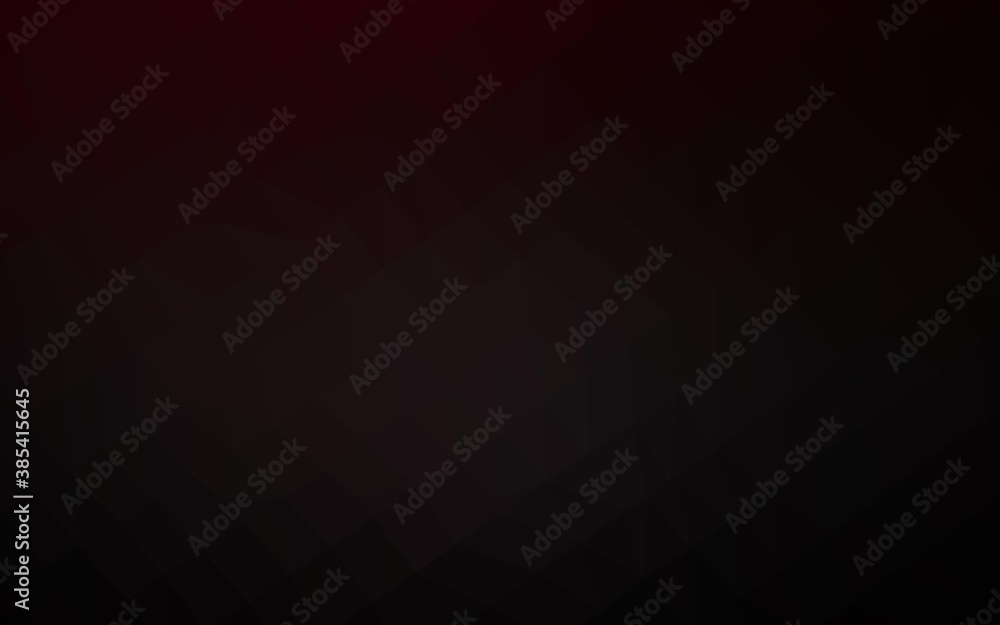 Dark Black vector blurry triangle pattern. Dark Black vector blurry triangle pattern.