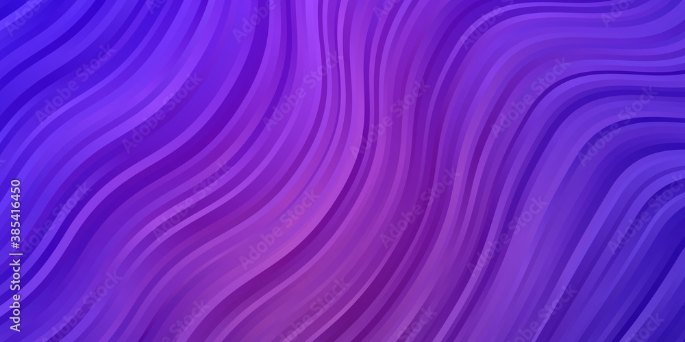 Light Purple vector texture with curves. Illustration in abstract style with gradient curved. Pattern for booklets, leaflets. Light Purple vector texture with curves. Illustration in abstract style with gradient curved. Pattern for booklets, leaflets.