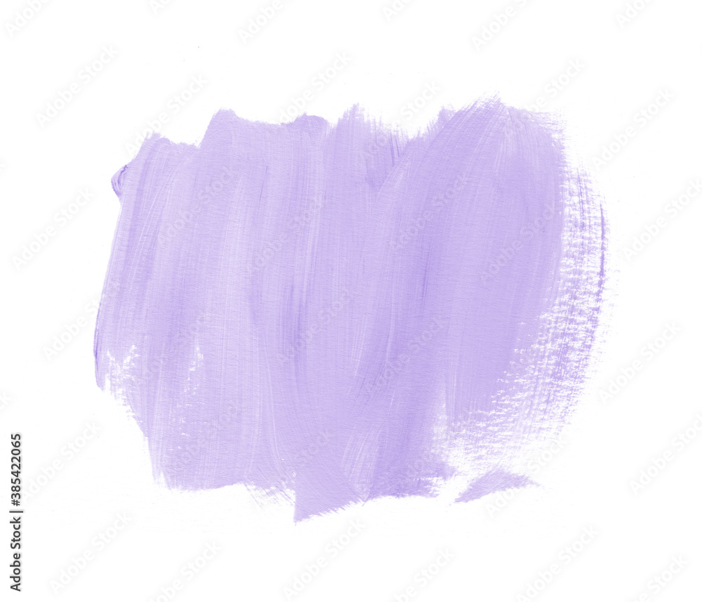 Purple brush stroke abstract art paint background. Acrylic creative artwork. Image.
