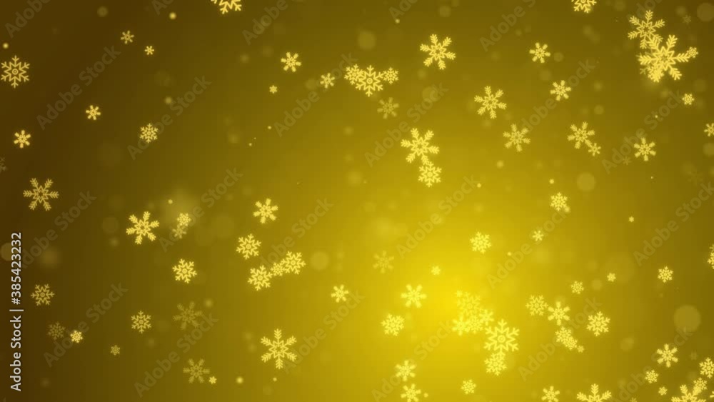 Golden Snow Falling Snowfall Snowflake Particles Seamlessly Loop Screen Animation. 2020 New year, merry christmas, Holiday, winter, New Year, snowflake, snow, festive snow flakes Golden Snow Falling Snowfall Snowflake Particles Seamlessly Loop Screen Animation. 2020 New year, merry christmas, Holiday, winter, New Year, snowflake, snow, festive snow flakes
