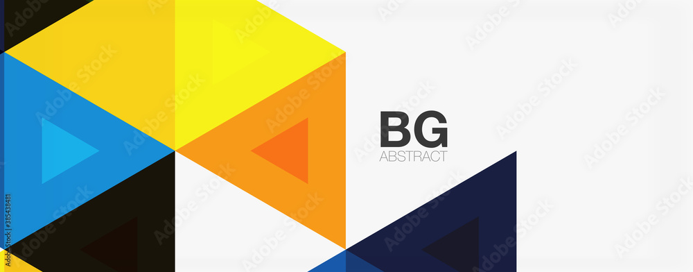 Mosaic triangle pattern abstract background for cover, banner, flyer and poster and other template Mosaic triangle pattern abstract background for cover, banner, flyer and poster and other template