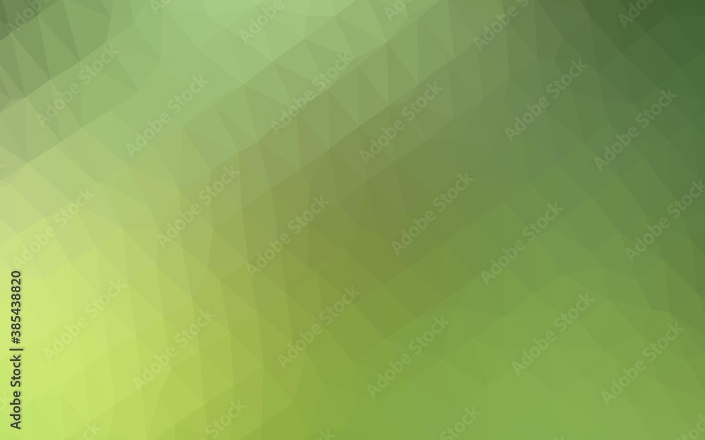Light Green, Yellow vector abstract mosaic background. Light Green, Yellow vector abstract mosaic background.
