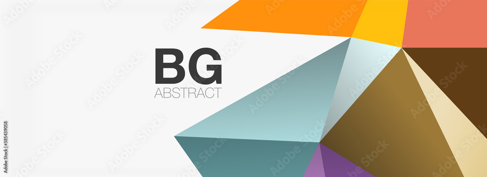 3d mosaic abstract backgrounds, low poly shape geometric design 3d mosaic abstract backgrounds, low poly shape geometric design