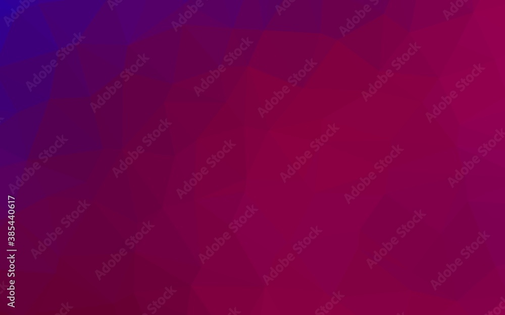 Obraz premium Light Purple vector abstract polygonal layout.