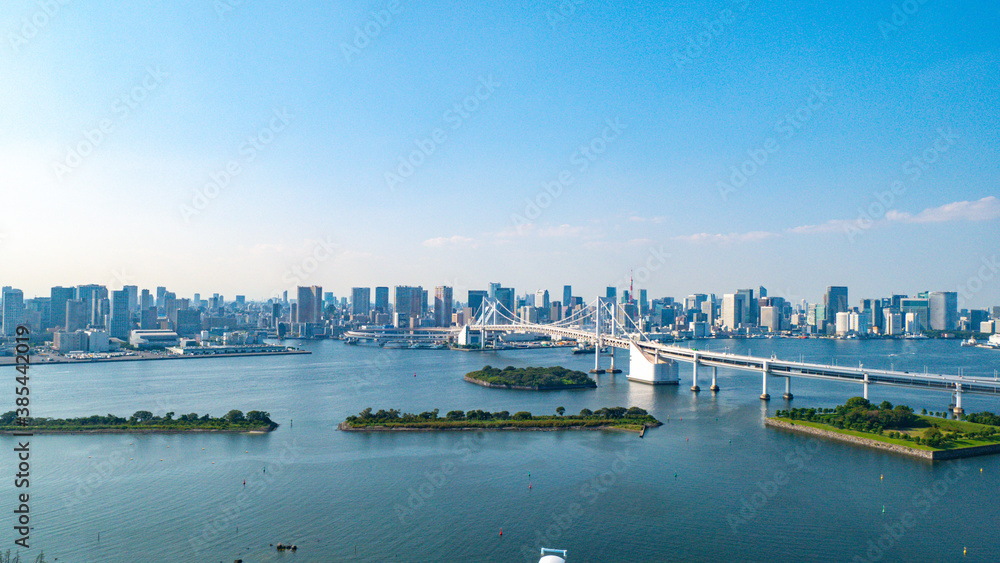Obraz premium 【お台場・フジテレビより】東京都・都市景観