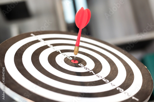 Dart is an opportunity and Dartboard is the target and goal.
