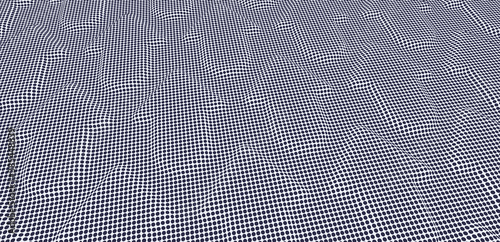 Arrows extruded from dotted pattern. Abstract background. Generative computer art. Can be used for business presentations or web design. 3d vector illustration.