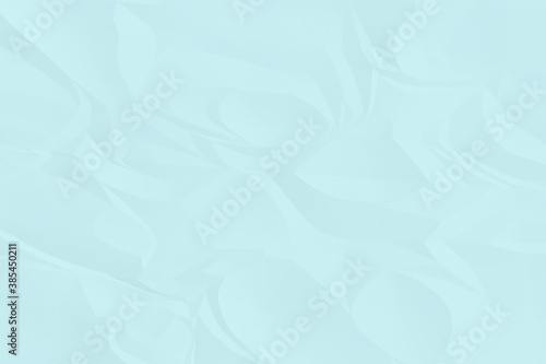 crumpled blue paper background close up
