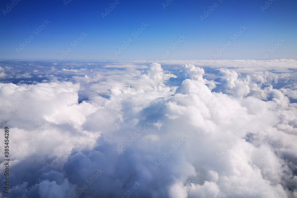 Fototapeta premium clouds from the aircraft