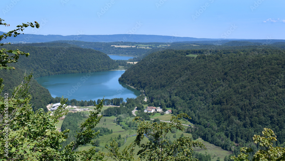 région des 4 lacs, Jura, France