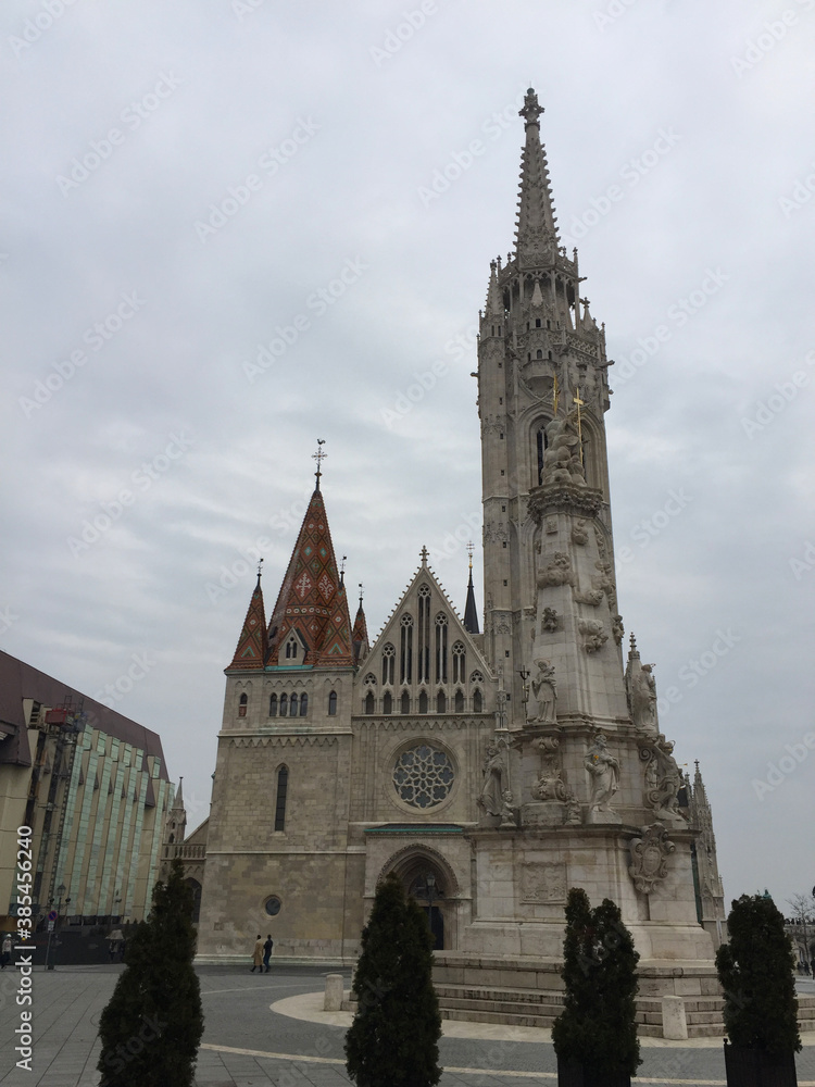 St. Matthias Church in Budapest Hungary