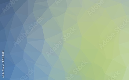 Light Blue  Green vector blurry triangle texture.