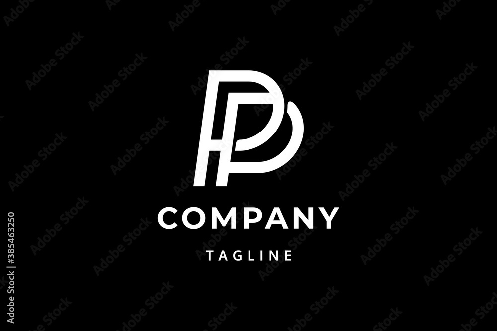 Letters PP Initial Logo Design Letters PP Initial Logo Design