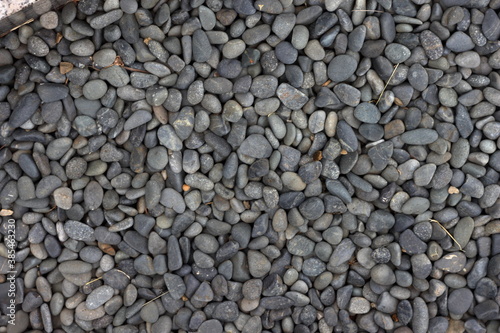 Gravel / pebbles texture. white stone