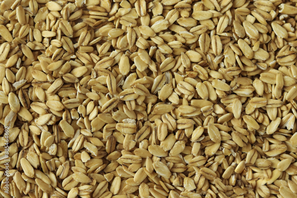 Oat flakes texture. oat flakes food background. Healthy food concept