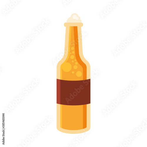 beer bottle icon vector design