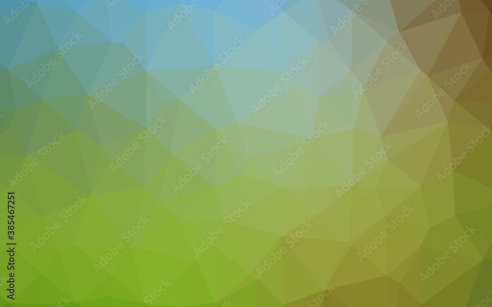 Light Blue, Green vector abstract polygonal texture. Light Blue, Green vector abstract polygonal texture.