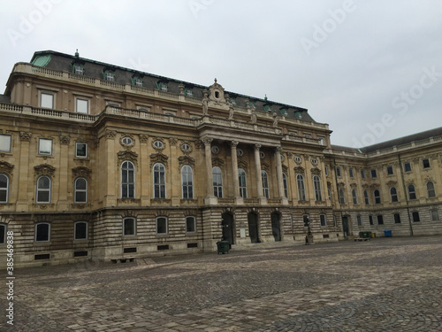 Buda castle Royal Palace in Budapest  Hungary