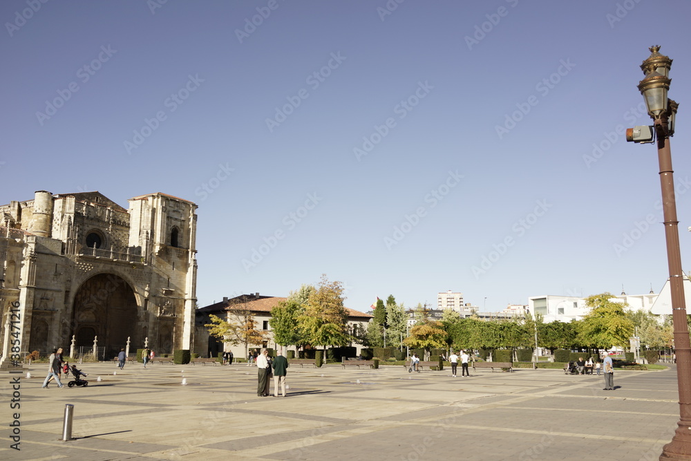 Leon, historical city of Spain. Europe