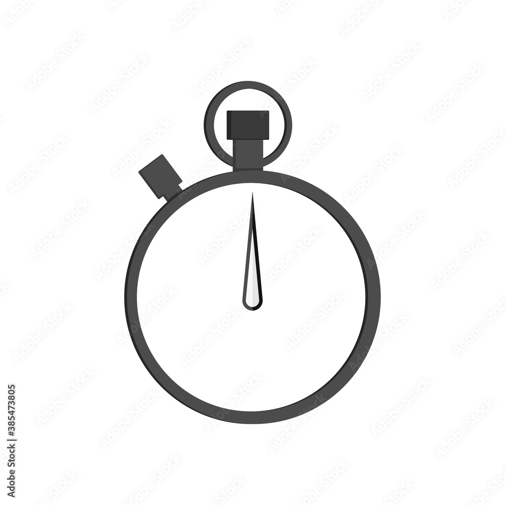 timer icon. isolated vector element. stopwatch icon. timer icon. isolated vector element. stopwatch icon.