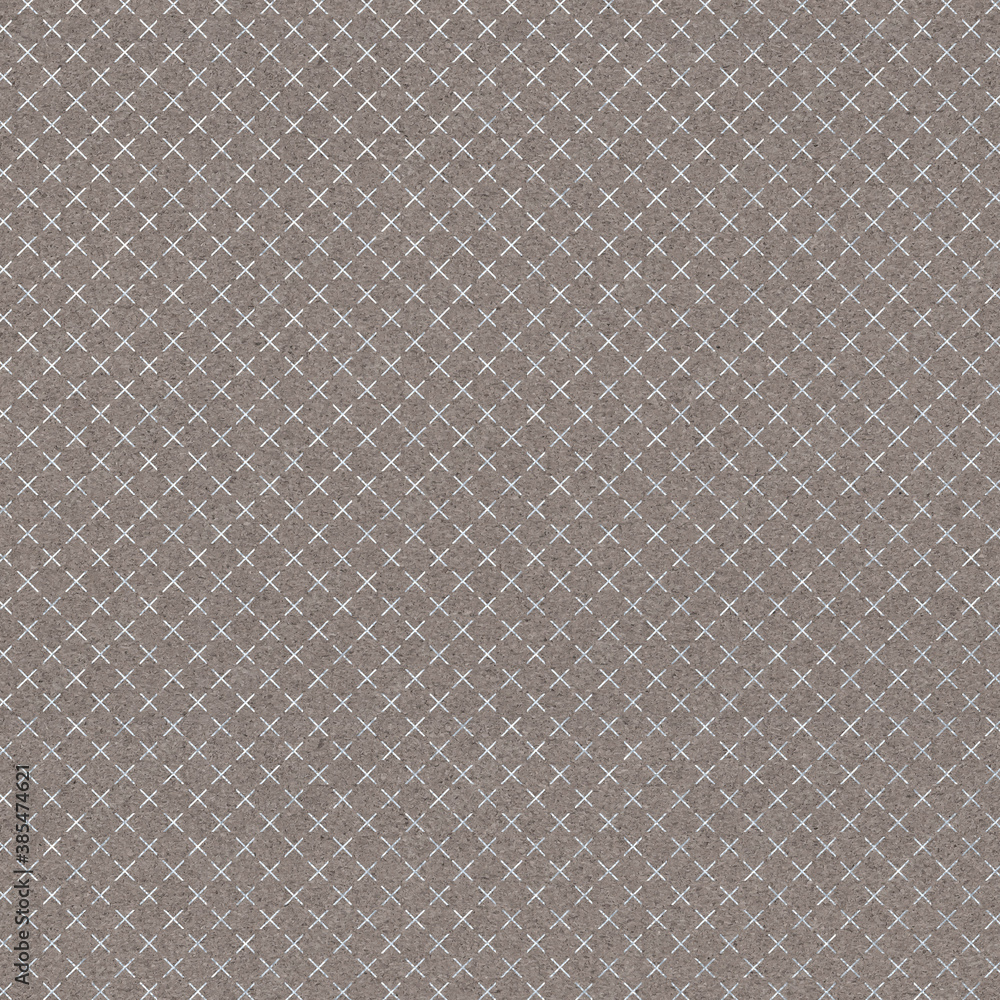 Metallic Silver Pattern on Cork Background Metallic Silver Pattern on Cork Background
