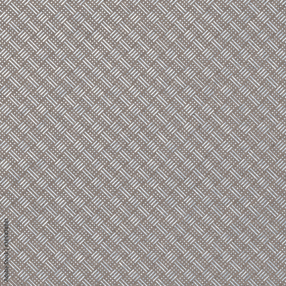 Metallic Silver Pattern on Cork Background Metallic Silver Pattern on Cork Background
